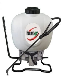 Roundup Spreaders & Sprayers 4-Gallon Plastic Backpack Sprayer