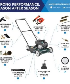 Bolens Lawn Mowers 125-cc 20-in Gas Push Lawn Mower with Briggs & Stratton Engine -Outdoor Tools Online Shop 03254853