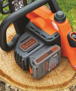 BLACK+DECKER Chainsaws & Pole Saws 20-Volt Max 10-in Cordless Electric Chainsaw (Battery Included) -Outdoor Tools Online Shop 04963135
