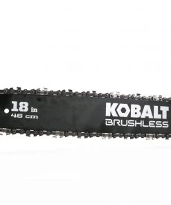 Kobalt Cordless Electric Chainsaws 80-volt Max 18-in Brushless Cordless Electric Chainsaw 2 Ah (Battery & Charger Included) -Outdoor Tools Online Shop 05197386 scaled