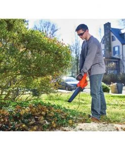 BLACK+DECKER Leaf Blowers 7-Amp 180-CFM 180-MPH Corded Electric Leaf Blower -Outdoor Tools Online Shop 05337493