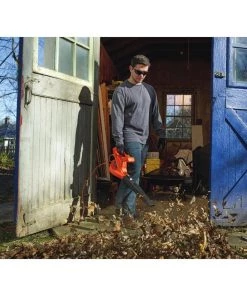 BLACK+DECKER Leaf Blowers 7-Amp 180-CFM 180-MPH Corded Electric Leaf Blower -Outdoor Tools Online Shop 05337494