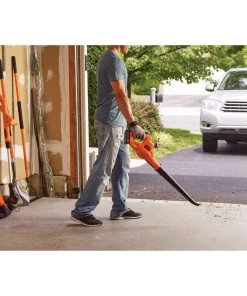 BLACK+DECKER Leaf Blowers 20-volt Max 80-CFM Handheld Cordless Electric Leaf Blower (Battery Included) -Outdoor Tools Online Shop 07611094