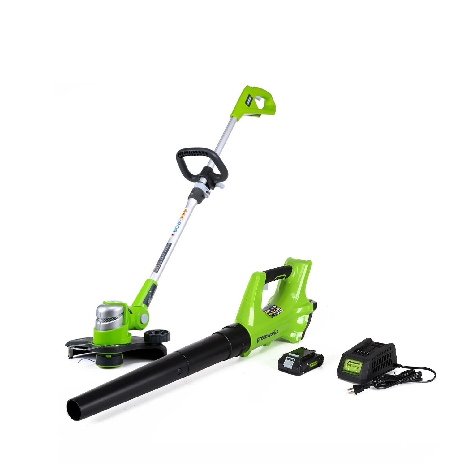 Greenworks Power Equipment Combo Kits 2-Piece 24-volt Cordless Power Equipment Combo Kit 1 Greenworks Power Equipment Combo Kits 2-Piece 24-volt Cordless Power Equipment Combo Kit