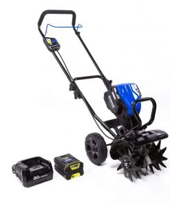 Kobalt Tillers & Cultivators 80-Volt Lithium Ion Forward-rotating Cordless Electric Cultivator (Battery & Charger Included)