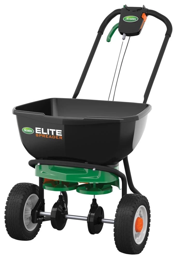 Scotts Spreaders & Sprayers Elite Spreader 80-lb Broadcast Fertilizer Spreader 1 Scotts Spreaders & Sprayers Elite Spreader 80-lb Broadcast Fertilizer Spreader