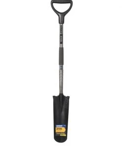 Kobalt Lawn & Garden Hand Tools 17-in Steel D-Handle Drain Spade