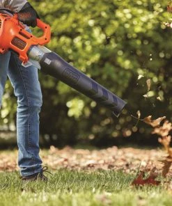 BLACK+DECKER Leaf Blowers 9-Amp 450-CFM 140-MPH Corded Electric Leaf Blower -Outdoor Tools Online Shop 09344459