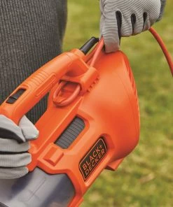 BLACK+DECKER Leaf Blowers 9-Amp 450-CFM 140-MPH Corded Electric Leaf Blower -Outdoor Tools Online Shop 09344463