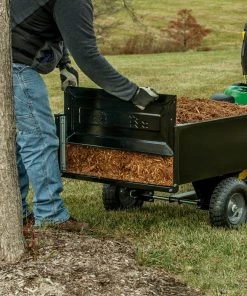 Agri-Fab Lawn Mowers 10-cu ft Steel Dump Cart -Outdoor Tools Online Shop 09642521