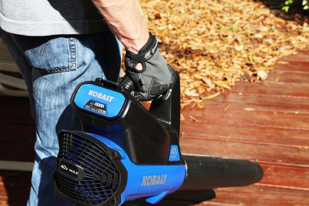 Kobalt Leaf Blowers 40-volt Max 350-CFM Handheld Cordless Electric Leaf Blower (Tool Only) 10 Kobalt Leaf Blowers 40-volt Max 350-CFM Handheld Cordless Electric Leaf Blower (Tool Only) - Image 10
