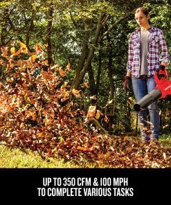 CRAFTSMAN Leaf Blowers V20 20-volt Max 350-CFM Brushless Handheld Cordless Electric Leaf Blower (Battery Included) -Outdoor Tools Online Shop 09806761