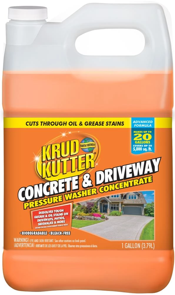Krud Kutter Pressure Washers 128-oz Driveway Pressure Washer Cleaner 1 Krud Kutter Pressure Washers 128-oz Driveway Pressure Washer Cleaner