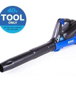 Kobalt Leaf Blowers 40-volt Max 350-CFM Handheld Cordless Electric Leaf Blower (Tool Only)