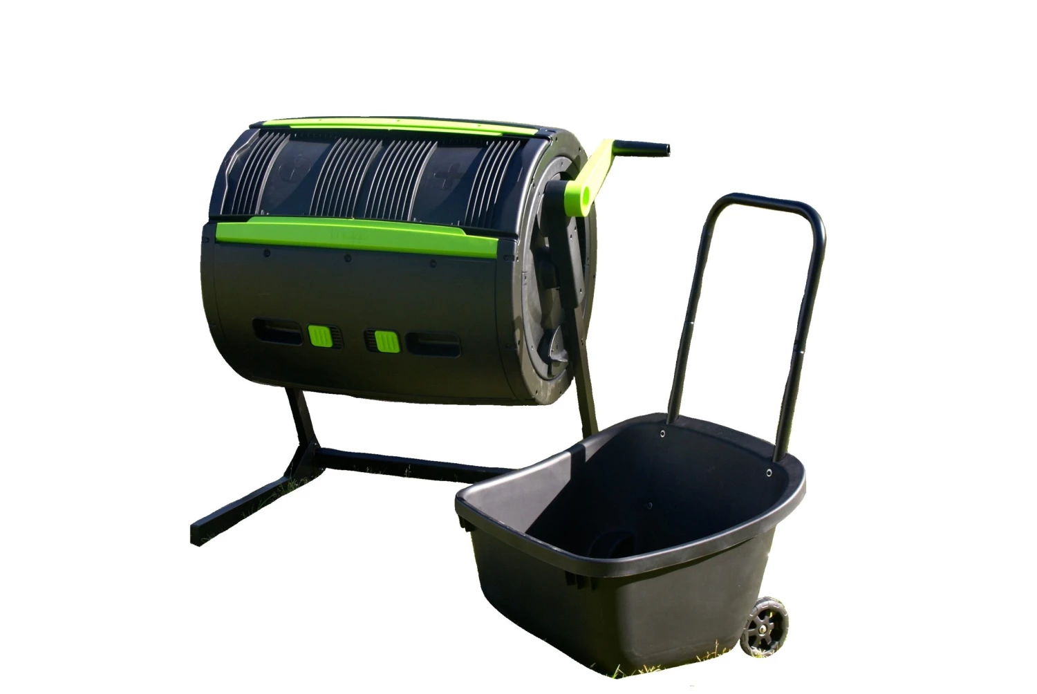 RSI Composters & Accessories 65 Plastic Tumbler Composter 1 RSI Composters & Accessories 65 Plastic Tumbler Composter