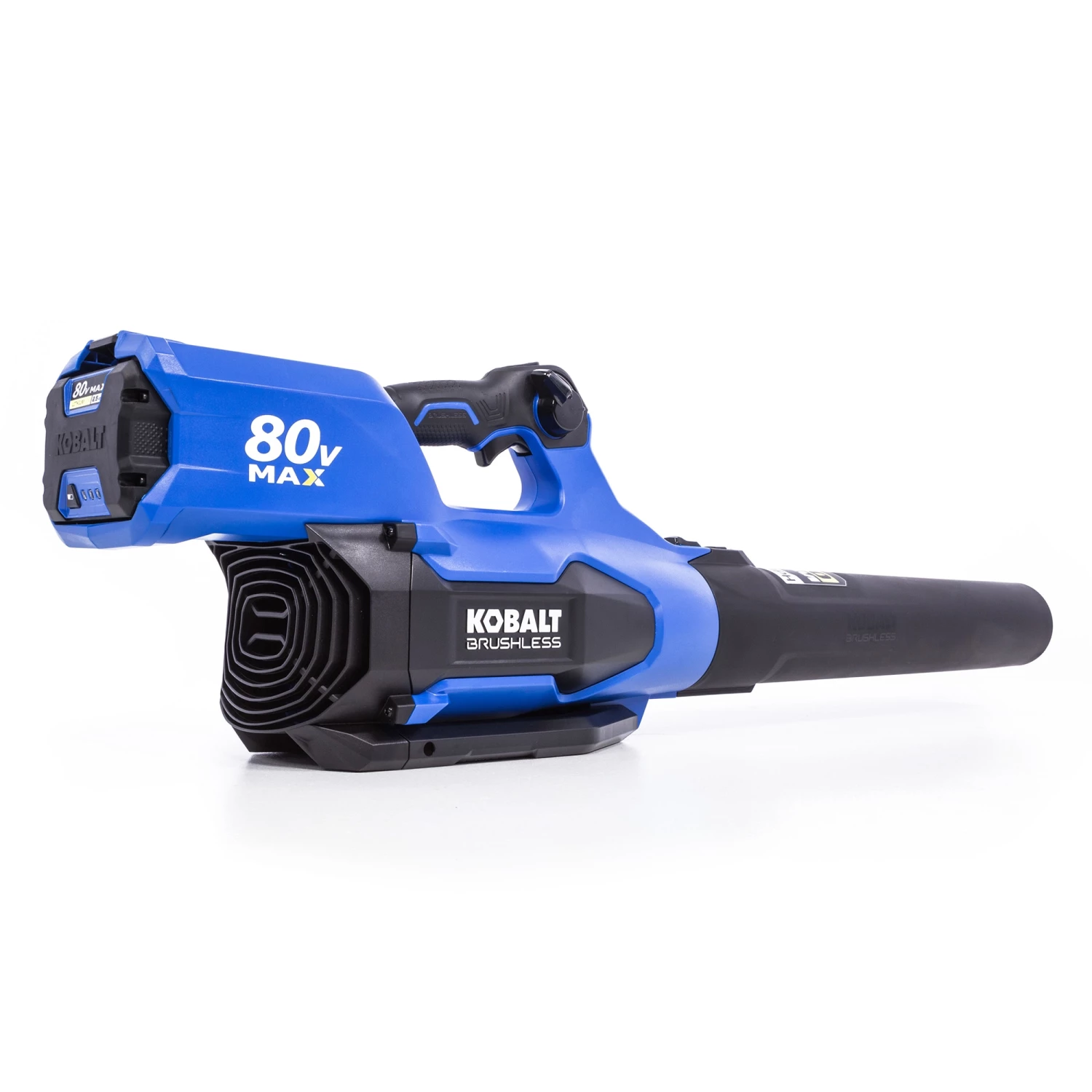 Kobalt Leaf Blowers 80-volt Max 630-CFM Brushless Handheld Cordless Electric Leaf Blower (Tool Only) 3 Kobalt Leaf Blowers 80-volt Max 630-CFM Brushless Handheld Cordless Electric Leaf Blower (Tool Only) - Image 3