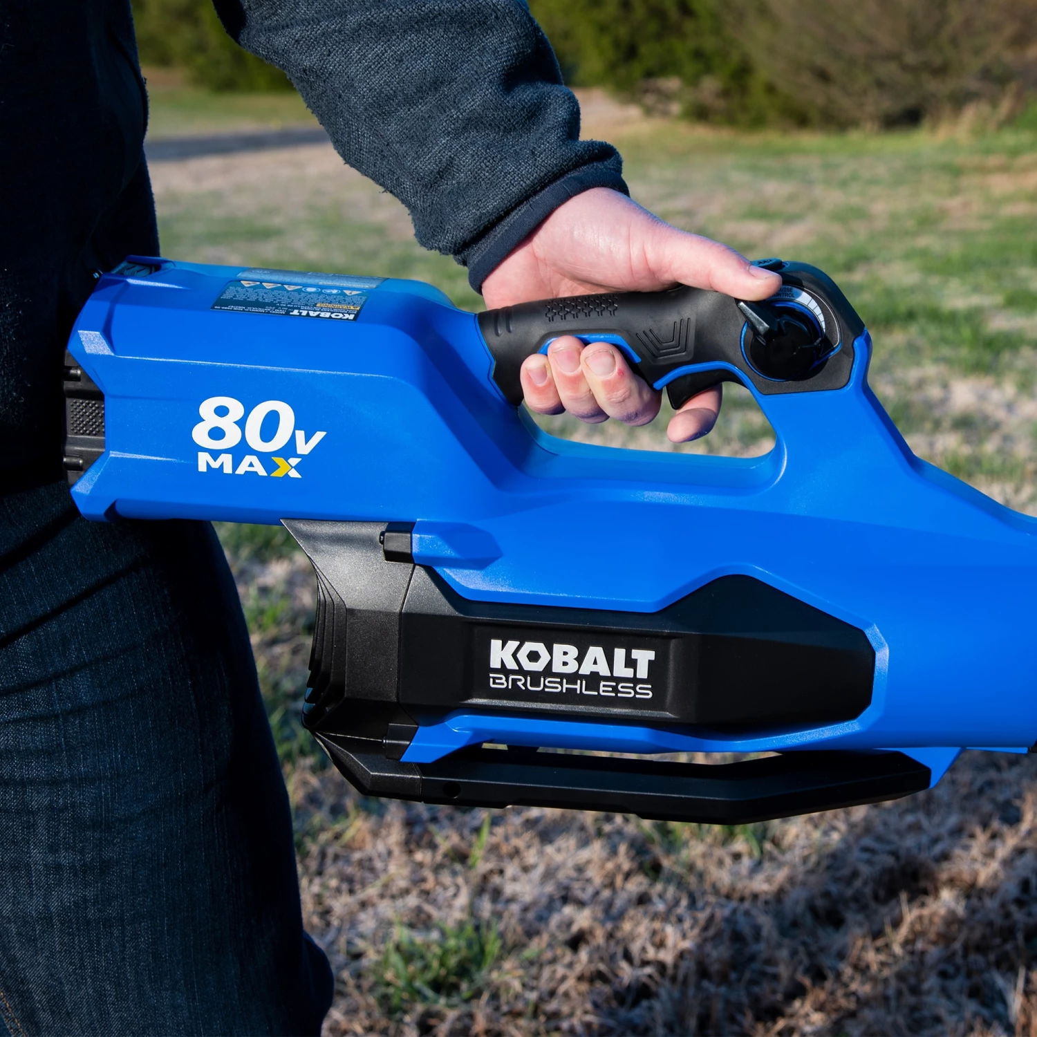 Kobalt Leaf Blowers 80-volt Max 630-CFM Brushless Handheld Cordless Electric Leaf Blower (Tool Only) 10 Kobalt Leaf Blowers 80-volt Max 630-CFM Brushless Handheld Cordless Electric Leaf Blower (Tool Only) - Image 10