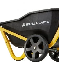 Gorilla Carts Wheelbarrows & Yard Carts 7-cu ft Poly Yard Cart