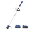 Kobalt Trimmers & Edgers 24-Volt Max 12-in Straight Cordless String Trimmer (Battery Included)