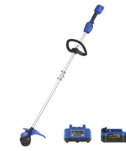 Kobalt Trimmers & Edgers 24-Volt Max 12-in Straight Cordless String Trimmer (Battery Included)