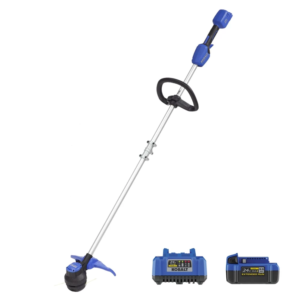 Kobalt Trimmers & Edgers 24-Volt Max 12-in Straight Cordless String Trimmer (Battery Included) 1 Kobalt Trimmers & Edgers 24-Volt Max 12-in Straight Cordless String Trimmer (Battery Included)