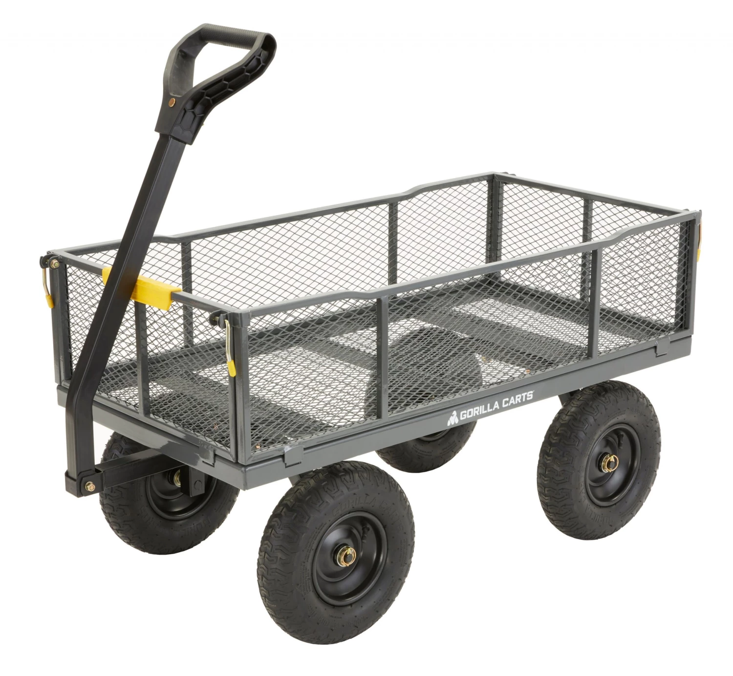Gorilla Carts Wheelbarrows & Yard Carts 6-cu ft Steel Yard Cart 2 Gorilla Carts Wheelbarrows & Yard Carts 6-cu ft Steel Yard Cart - Image 2