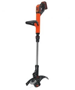 BLACK+DECKER Trimmers & Edgers EASYFEED 20-Volt Max 12-in Straight Cordless String Trimmer With Edger Capable (Battery Included) -Outdoor Tools Online Shop 10558401
