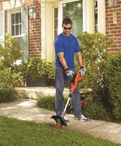 BLACK+DECKER Trimmers & Edgers 20-Volt Max 12-in Straight Cordless String Trimmer with Edger Capable (Battery Included) -Outdoor Tools Online Shop 10560445