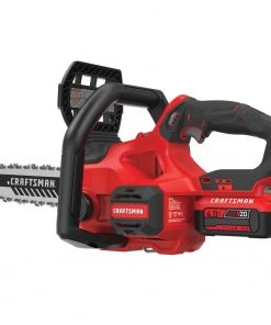 CRAFTSMAN Chainsaws & Pole Saws V20 20-volt Max 12-in Cordless Electric Chainsaw 4 Ah (Battery & Charger Included) -Outdoor Tools Online Shop 10588008