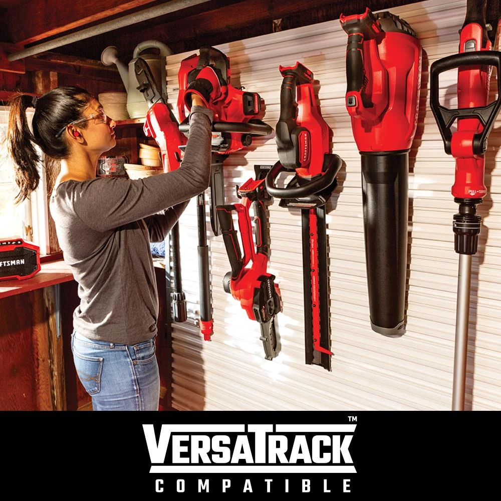 CRAFTSMAN Trimmers & Edgers WEEDWACKER V20 20-Volt Max 13-in Straight Cordless String Trimmer with Edger Capable (Battery Included) 8 CRAFTSMAN Trimmers & Edgers WEEDWACKER V20 20-Volt Max 13-in Straight Cordless String Trimmer with Edger Capable (Battery Included) - Image 8