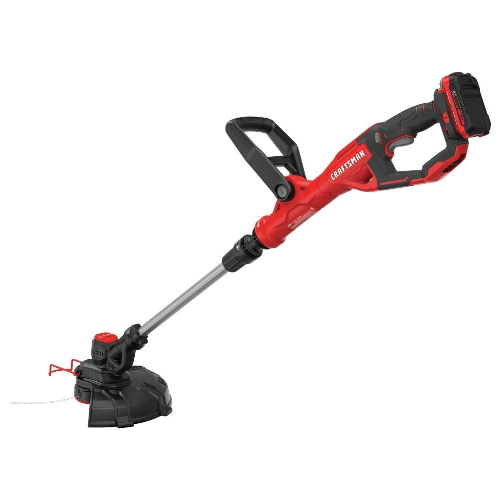 CRAFTSMAN Trimmers & Edgers WEEDWACKER V20 20-Volt Max 13-in Straight Cordless String Trimmer with Edger Capable (Battery Included) 10 CRAFTSMAN Trimmers & Edgers WEEDWACKER V20 20-Volt Max 13-in Straight Cordless String Trimmer with Edger Capable (Battery Included) - Image 10