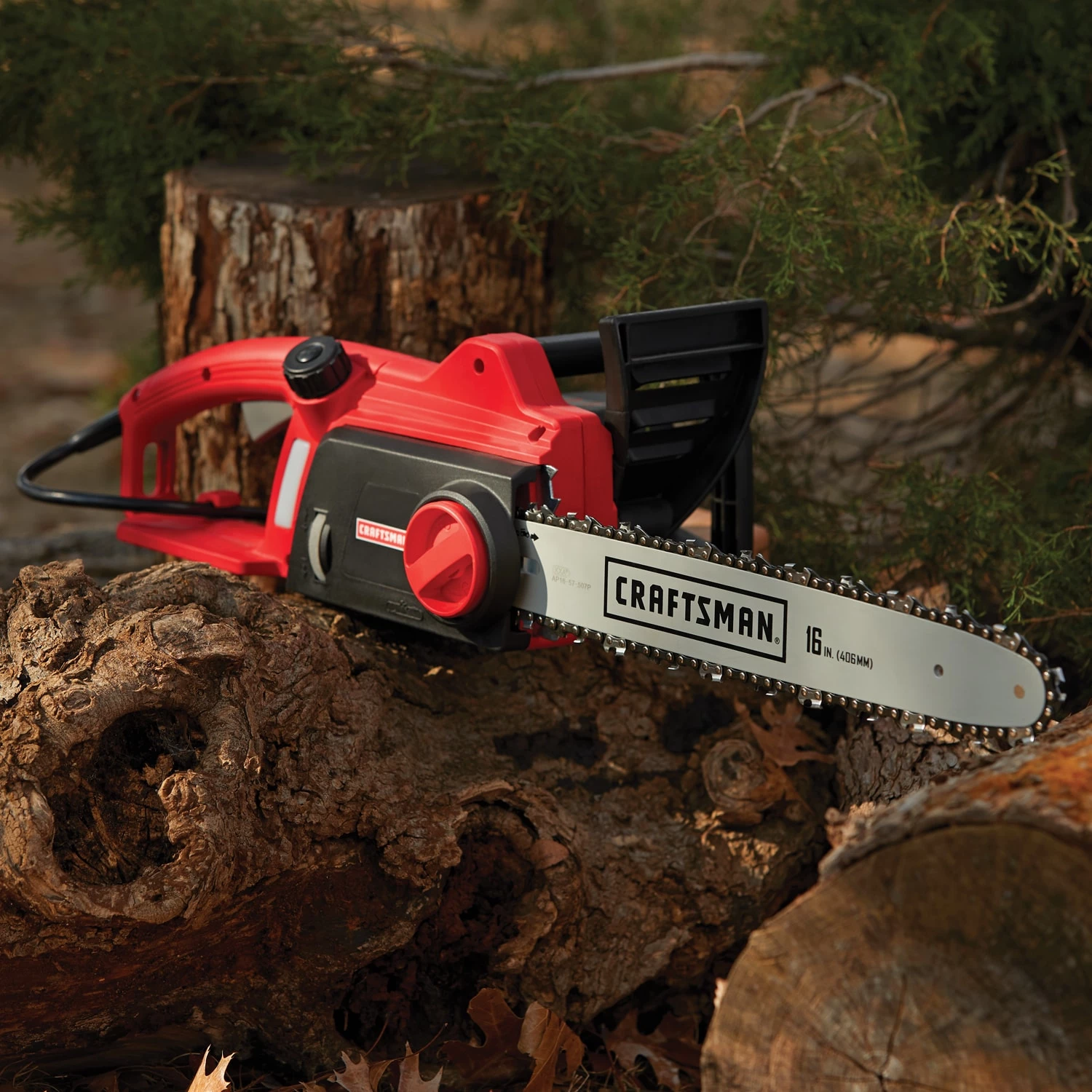 CRAFTSMAN Chainsaws & Pole Saws 12 Amps 16-in Corded Electric Chainsaw 10 CRAFTSMAN Chainsaws & Pole Saws 12 Amps 16-in Corded Electric Chainsaw - Image 10
