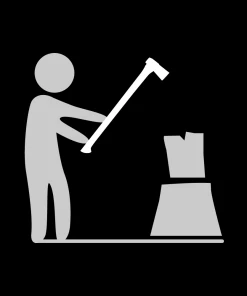 Fiskars Axes & Mauls Forged Steel Splitting Axe with 31.5-in Composite Handle -Outdoor Tools Online Shop 10819280