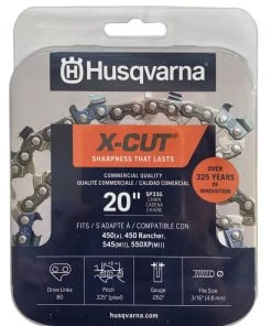 Husqvarna Chainsaws & Pole Saws 20-in 80 Link Replacement Chainsaw Chain