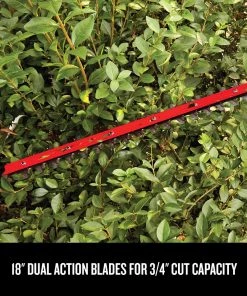 CRAFTSMAN Trimmers & Edgers 20-Volt Max 18-in Dual Cordless Electric Hedge Trimmer (Battery & Charger Included) -Outdoor Tools Online Shop 11633541