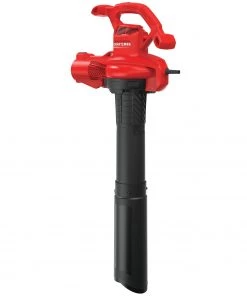 CRAFTSMAN Leaf Blowers 12-Amp 450-CFM 260-MPH Corded Electric Leaf Blower (Vacuum Kit Included) -Outdoor Tools Online Shop 11736188