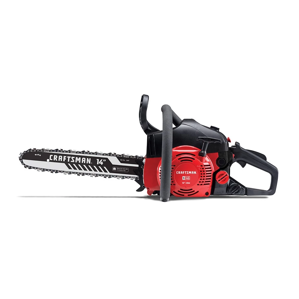 CRAFTSMAN Chainsaws & Pole Saws S145 14-in 42-cc 2-Cycle Gas Chainsaw 3 CRAFTSMAN Chainsaws & Pole Saws S145 14-in 42-cc 2-Cycle Gas Chainsaw - Image 3