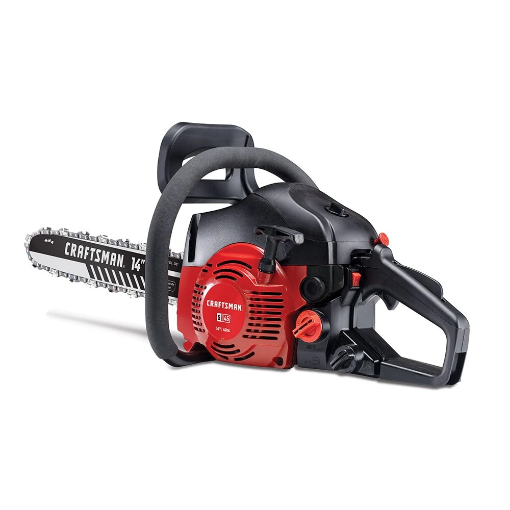 CRAFTSMAN Chainsaws & Pole Saws S145 14-in 42-cc 2-Cycle Gas Chainsaw 4 CRAFTSMAN Chainsaws & Pole Saws S145 14-in 42-cc 2-Cycle Gas Chainsaw - Image 4