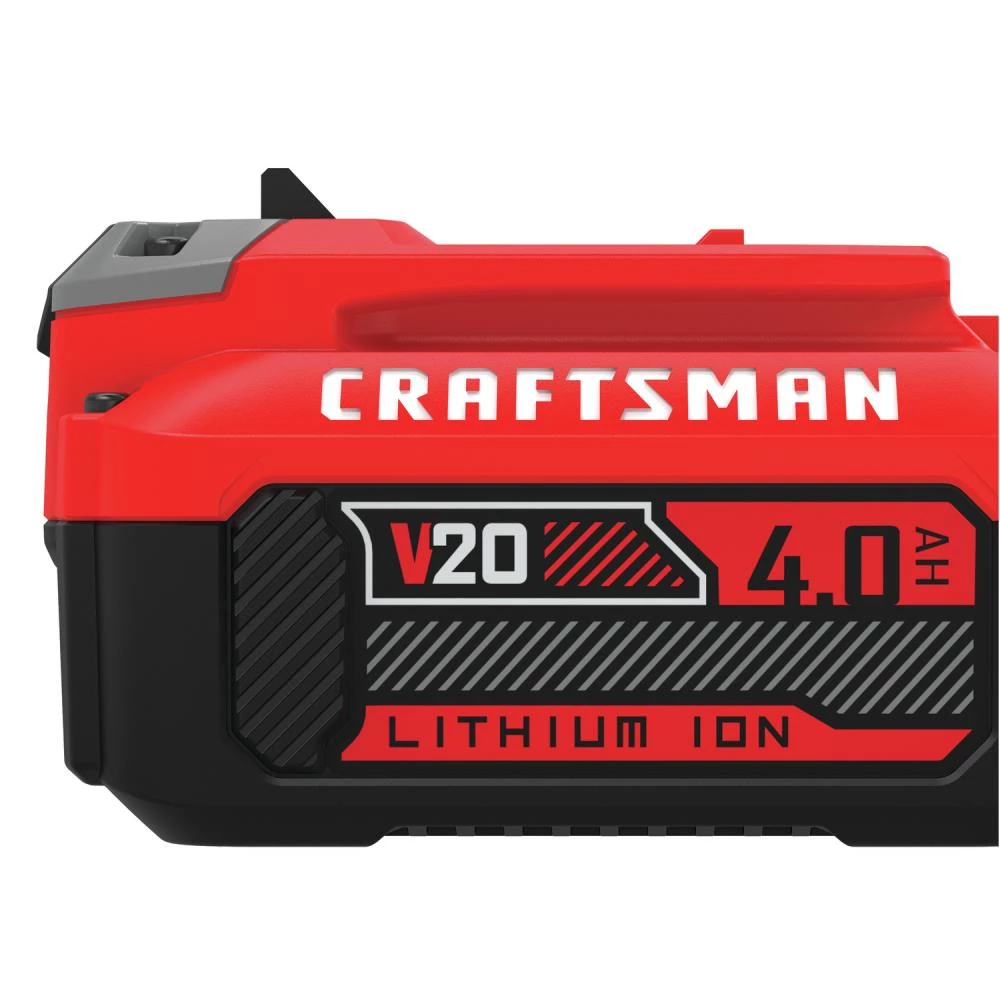 CRAFTSMAN Power Equipment Parts 20-Volt Max 4 Ah Rechargeable Lithium Ion (Li-Ion) Cordless Power Equipment Battery 7 CRAFTSMAN Power Equipment Parts 20-Volt Max 4 Ah Rechargeable Lithium Ion (Li-Ion) Cordless Power Equipment Battery - Image 7