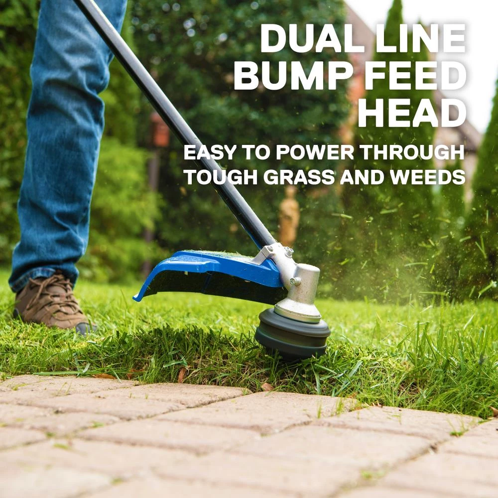 Kobalt Trimmers & Edgers 40-Volt Max 16-in Straight Cordless String Trimmer with Attachment Capable and (Battery Included) 8 Kobalt Trimmers & Edgers 40-Volt Max 16-in Straight Cordless String Trimmer with Attachment Capable and (Battery Included) - Image 8