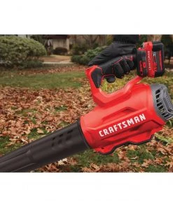 CRAFTSMAN Leaf Blowers V20 20-volt Max 350-CFM Brushless Handheld Cordless Electric Leaf Blower (Battery Included) -Outdoor Tools Online Shop 14206869