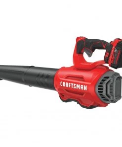 CRAFTSMAN Leaf Blowers V20 20-volt Max 350-CFM Brushless Handheld Cordless Electric Leaf Blower (Battery Included) -Outdoor Tools Online Shop 14206901