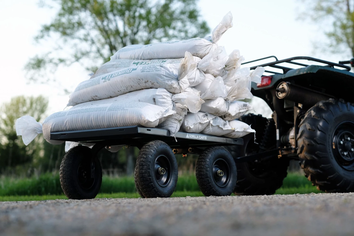 Gorilla Carts Wheelbarrows & Yard Carts 6-cu ft Steel Yard Cart 8 Gorilla Carts Wheelbarrows & Yard Carts 6-cu ft Steel Yard Cart - Image 8