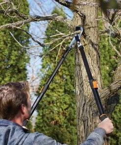 Fiskars Lawn & Garden Hand Tools Power-Lever 25-in Telescoping Steel Bypass Lopper -Outdoor Tools Online Shop 14895849