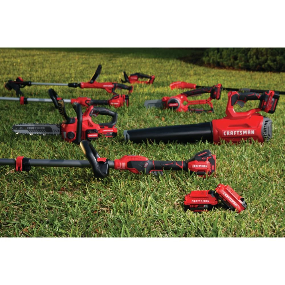 CRAFTSMAN Trimmers & Edgers WEEDWACKER V20 20-Volt Max 13-in Straight Cordless String Trimmer with Edger Capable (Battery Included) 18 CRAFTSMAN Trimmers & Edgers WEEDWACKER V20 20-Volt Max 13-in Straight Cordless String Trimmer with Edger Capable (Battery Included) - Image 18