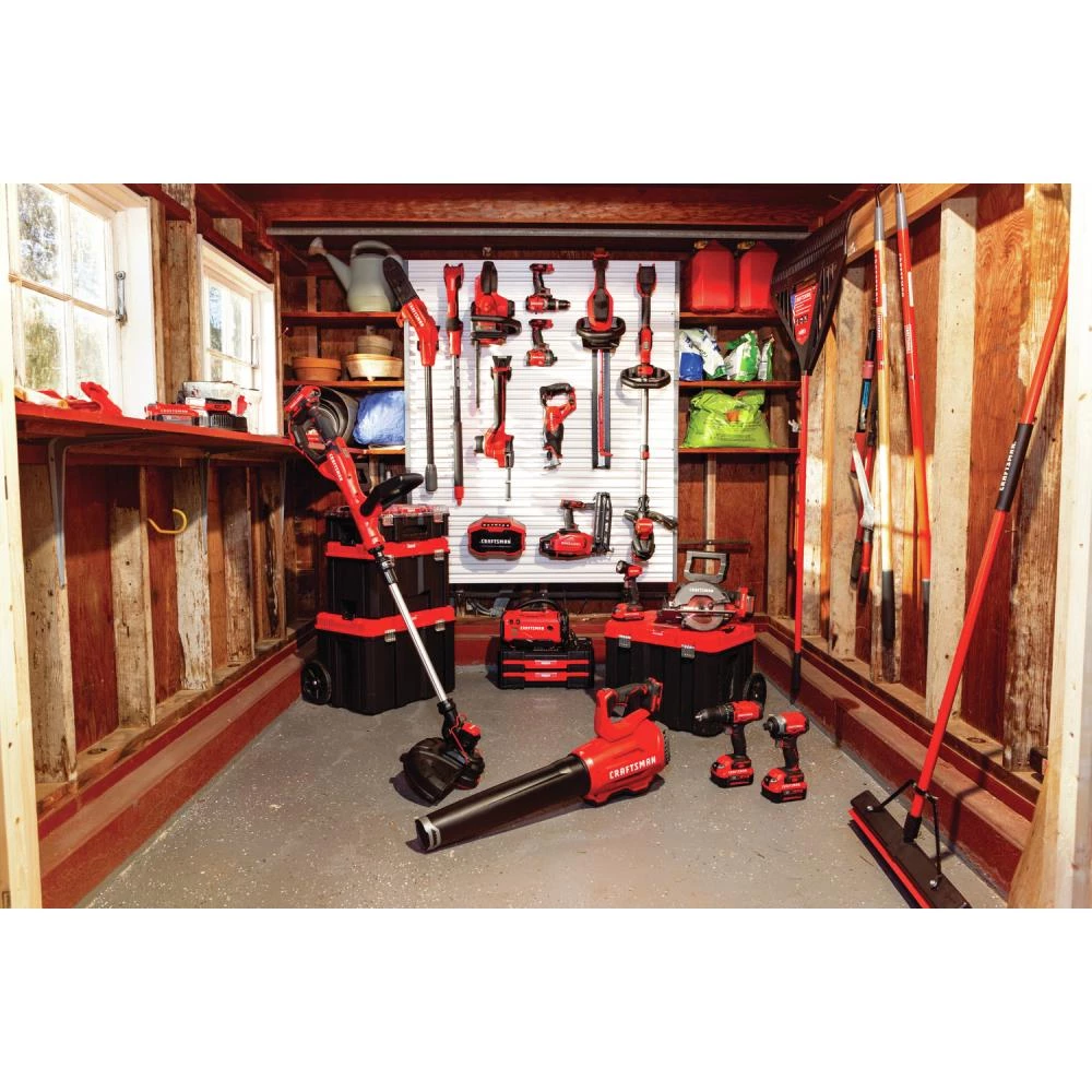 CRAFTSMAN Trimmers & Edgers WEEDWACKER V20 20-Volt Max 13-in Straight Cordless String Trimmer with Edger Capable (Battery Included) 21 CRAFTSMAN Trimmers & Edgers WEEDWACKER V20 20-Volt Max 13-in Straight Cordless String Trimmer with Edger Capable (Battery Included) - Image 21