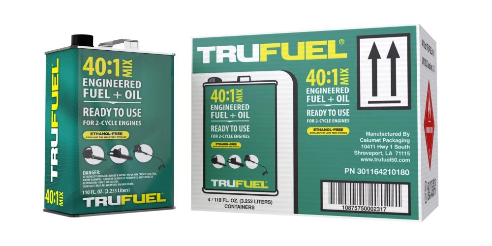 TruFuel Power Equipment Fuel 110-oz 40:1 Ethanol Free Pre-Blended 2-Cycle Fuel 3 TruFuel Power Equipment Fuel 110-oz 40:1 Ethanol Free Pre-Blended 2-Cycle Fuel - Image 3