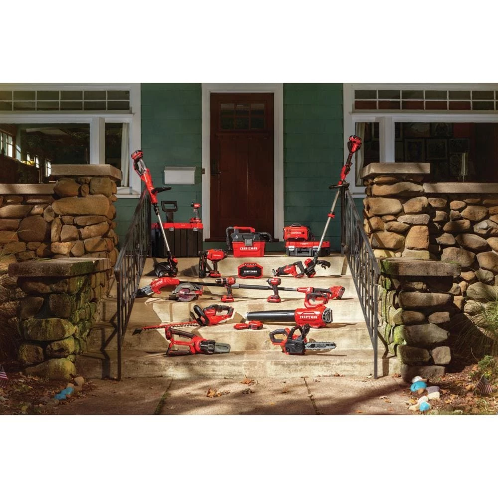 CRAFTSMAN Trimmers & Edgers WEEDWACKER V20 20-Volt Max 13-in Straight Cordless String Trimmer with Edger Capable (Battery Included) 21 CRAFTSMAN Trimmers & Edgers WEEDWACKER V20 20-Volt Max 13-in Straight Cordless String Trimmer with Edger Capable (Battery Included) - Image 21