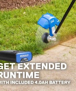 Kobalt Trimmers & Edgers 40-Volt Max 16-in Straight Cordless String Trimmer with Attachment Capable and (Battery Included) 27 Kobalt Trimmers & Edgers 40-Volt Max 16-in Straight Cordless String Trimmer with Attachment Capable and (Battery Included) -Outdoor Tools Online Shop 15728282