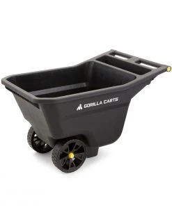 Gorilla Carts Wheelbarrows & Yard Carts 5-cu ft Plastic Yard Cart